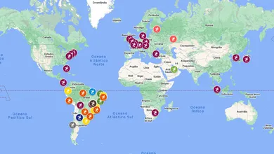 Um mapa interativo com todos os 79 gols do recorde de Neymar pela Sele&ccedil;&atilde;o