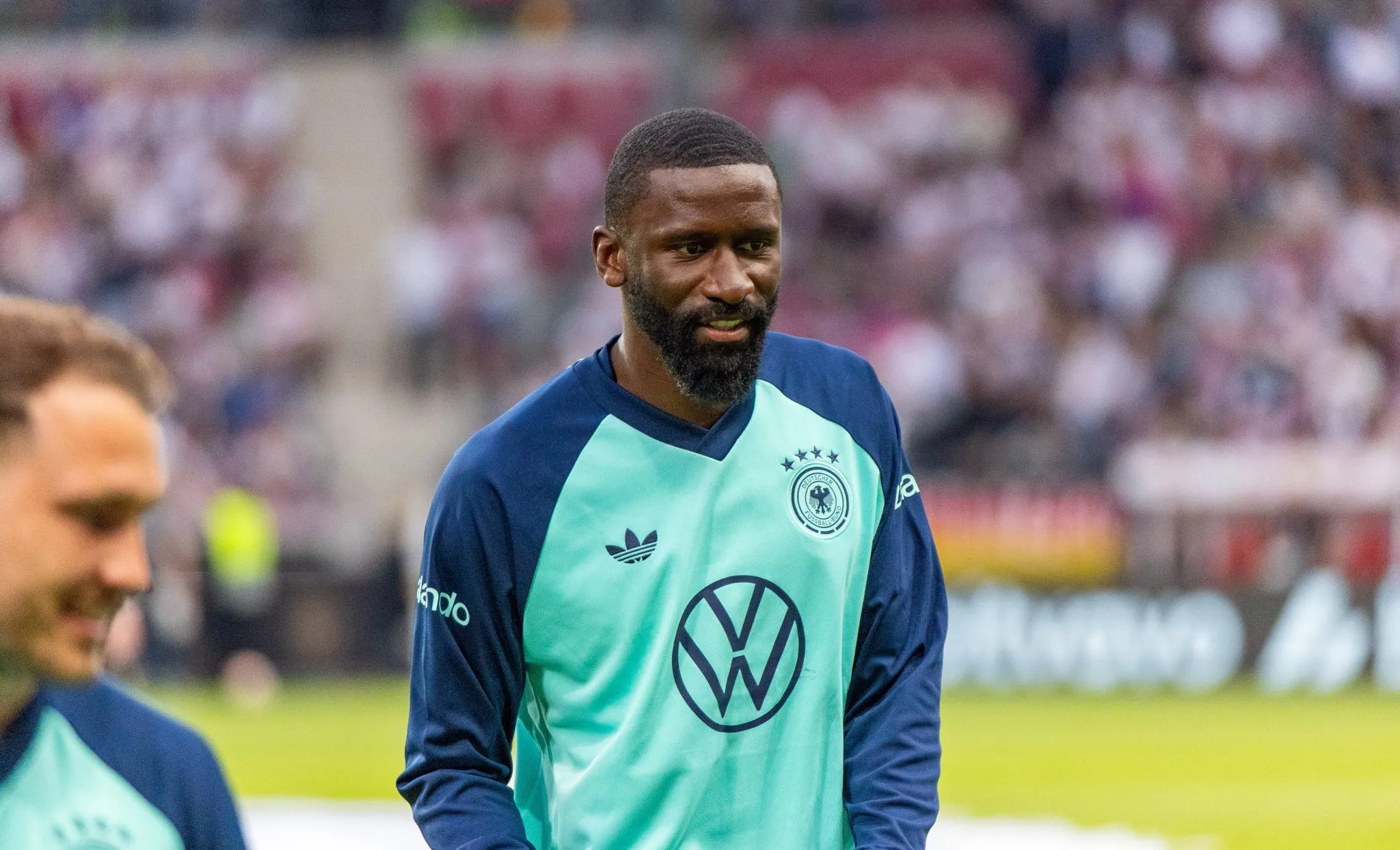 R&uuml;diger, zagueiro do Real Madrid e da sele&ccedil;&atilde;o alem&atilde; 