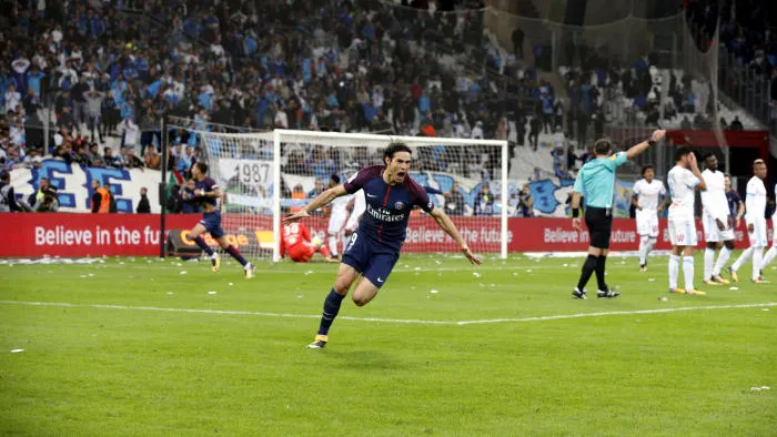 V&eacute;lodrome vibrante, Neymar expulso, gola&ccedil;o de Cavani: o empate eletrizante entre Marseille e PSG