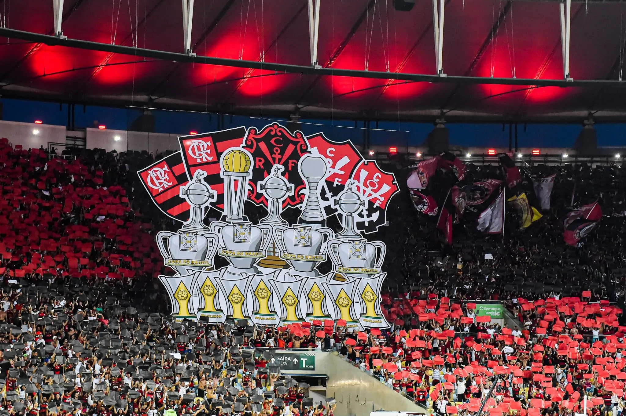 Show da Na&ccedil;&atilde;o: Flamengo superou gigantes da Premier League em m&eacute;dia de p&uacute;blico em 2023