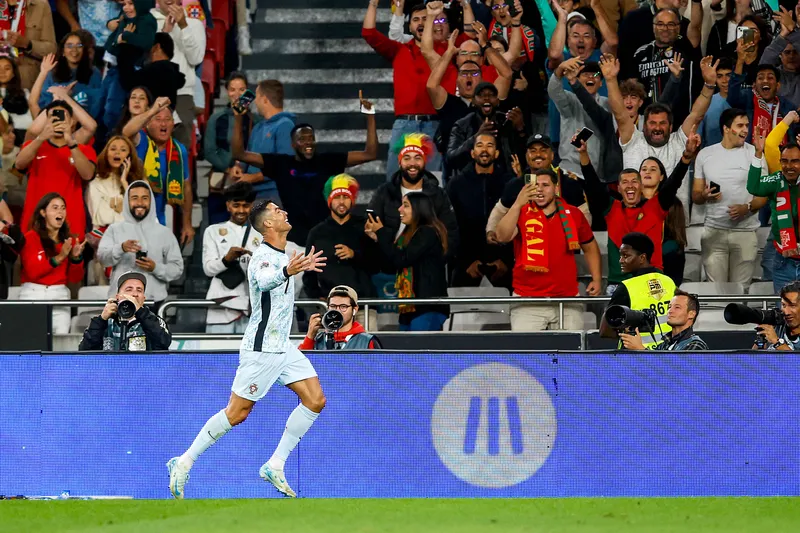 Comemora&ccedil;&atilde;o de CR7 no Est&aacute;dio da Luz