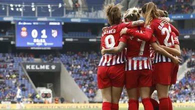 Espanyol x Atl&eacute;tico de Madrid pela liga feminina supera m&eacute;dia de p&uacute;blico do time masculino