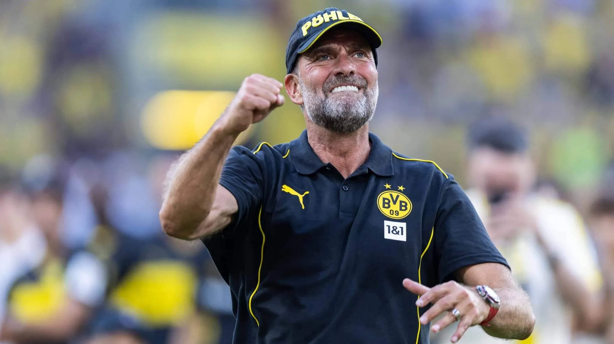Muitos gols e est&aacute;dio lotado: como foi retorno de Klopp ao Borussia Dortmund
