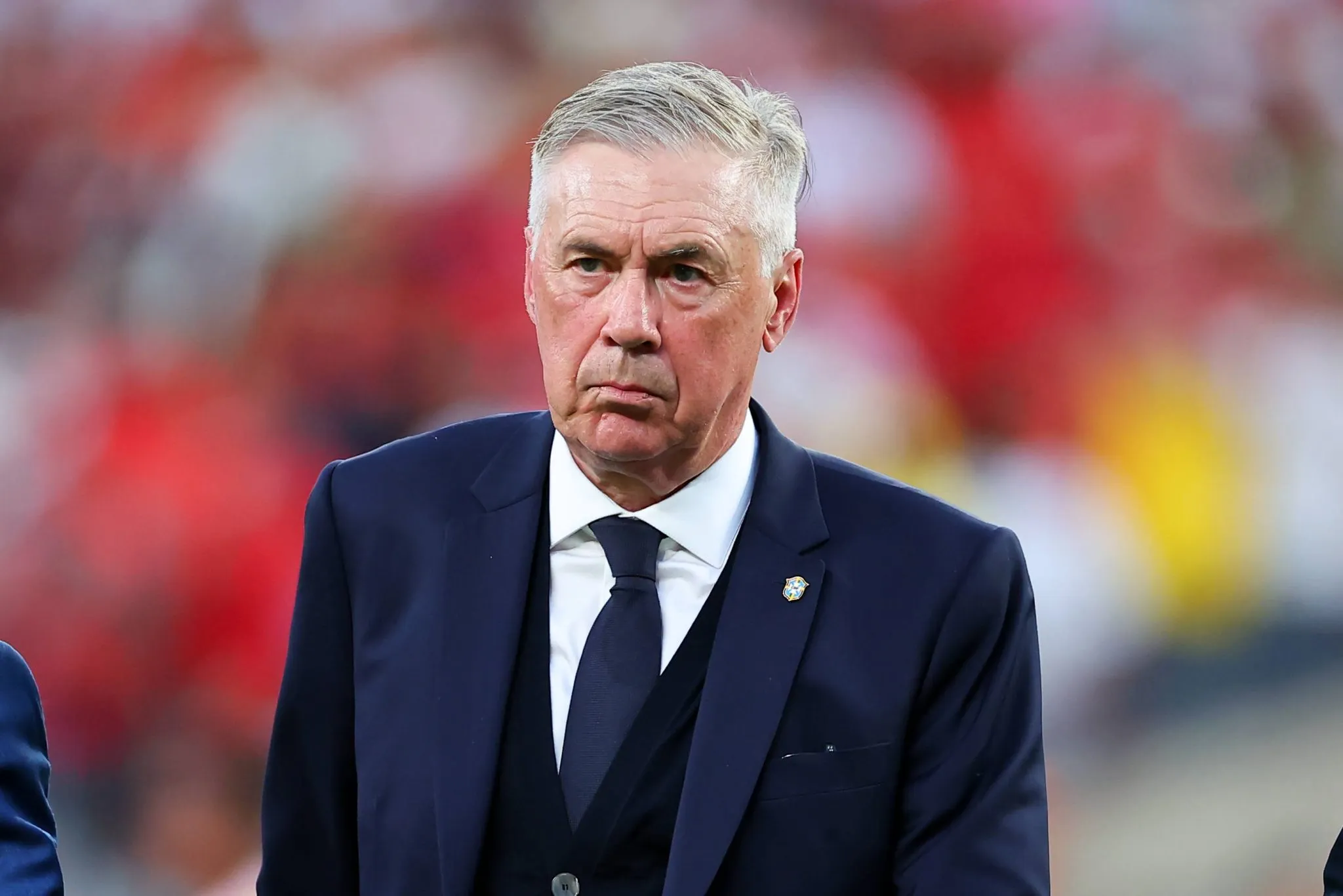Carlo Ancelotti, t&eacute;cnico da sele&ccedil;&atilde;o brasileira