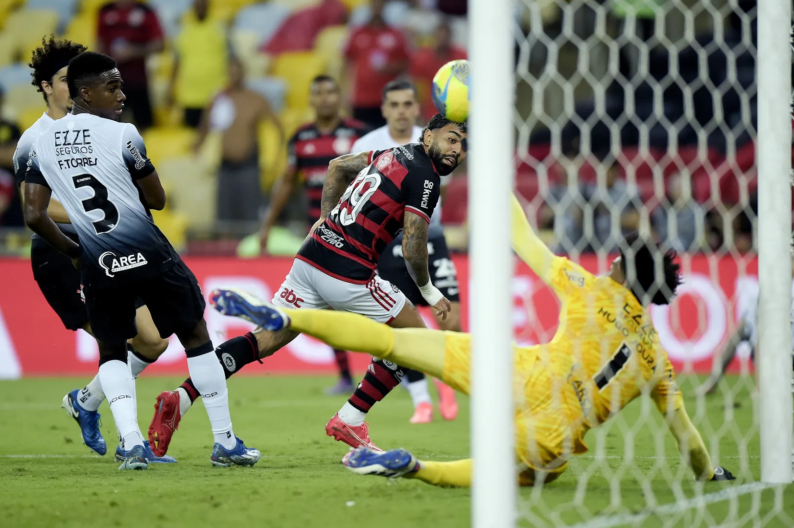 Gabigol e Hugo Souza - Flamengo 1 x 0 Corinthians - Copa do Brasil 2024