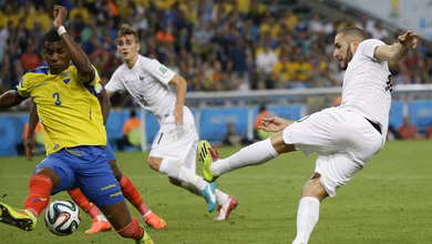 Equador 0x0 Fran&ccedil;a: A Tri fez um jogo digno de classifica&ccedil;&atilde;o, mas precisava de mais que isso
