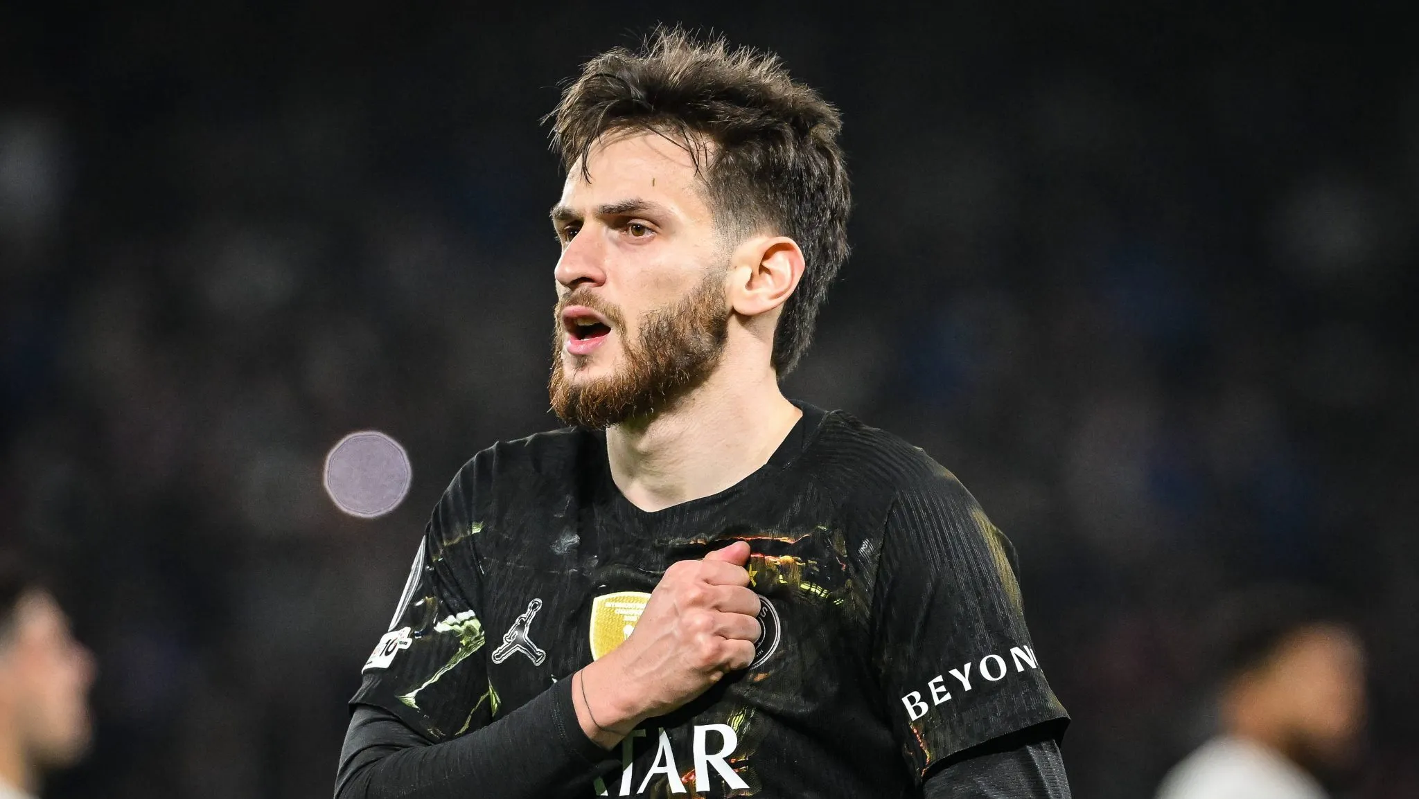 Kvaratskhelia em atua&ccedil;&atilde;o pelo PSG (foto: IMAGO / ZUMA Press Wire)