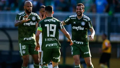 Foi dif&iacute;cil, mas Palmeiras deu mais um passo na dire&ccedil;&atilde;o do t&iacute;tulo com vit&oacute;ria sobre o Cear&aacute;