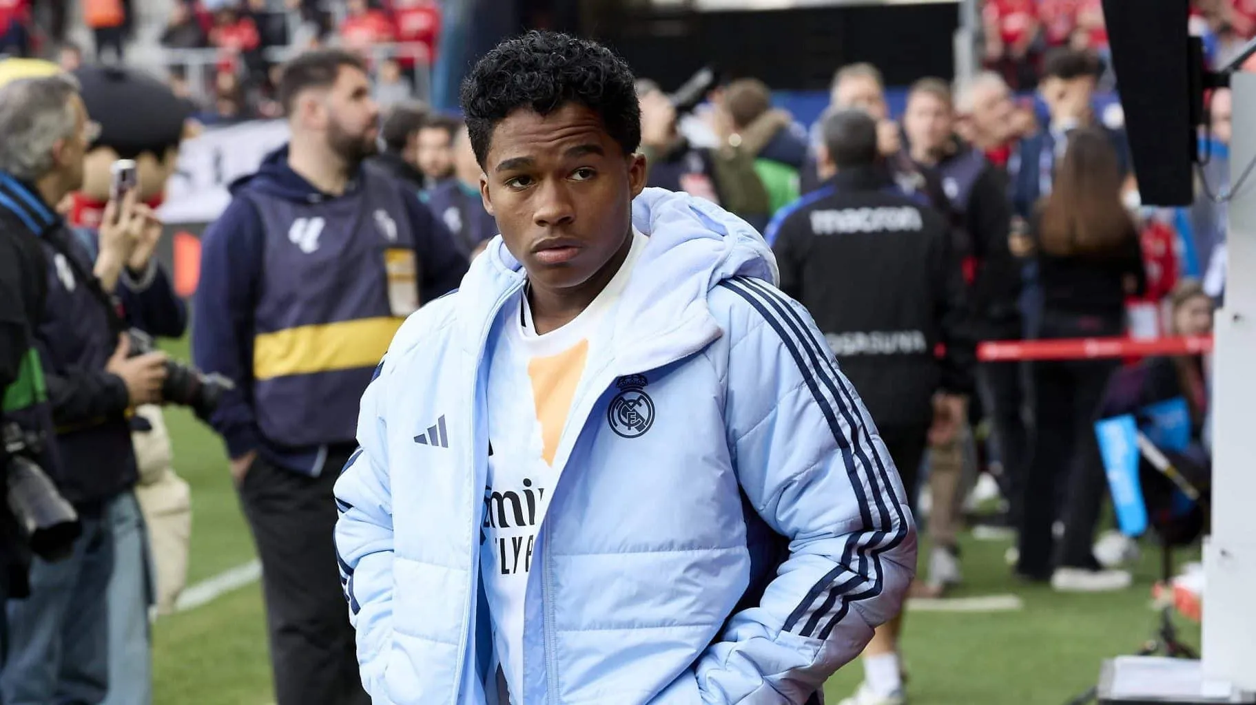 Ap&oacute;s rumores de sa&iacute;da do Real Madrid, entorno de Endrick se posiciona sobre perman&ecirc;ncia