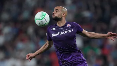 O t&iacute;tulo da Conference escapou, mas Amrabat de novo se fez gigante num grande palco
