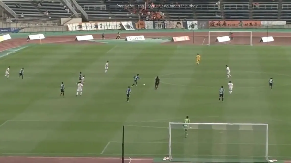 Time japon&ecirc;s marcou duas vezes de antes do meio campo &ndash; em menos de dois minutos