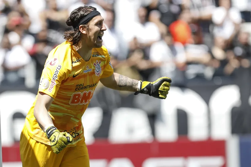 C&aacute;ssio celebra vit&oacute;ria do Corinthians sobre o Vasco no Brasileir&atilde;o de 2019