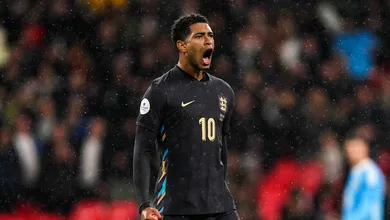 Bellingham salva no fim e evita derrota da Inglaterra para a B&eacute;lgica em Londres
