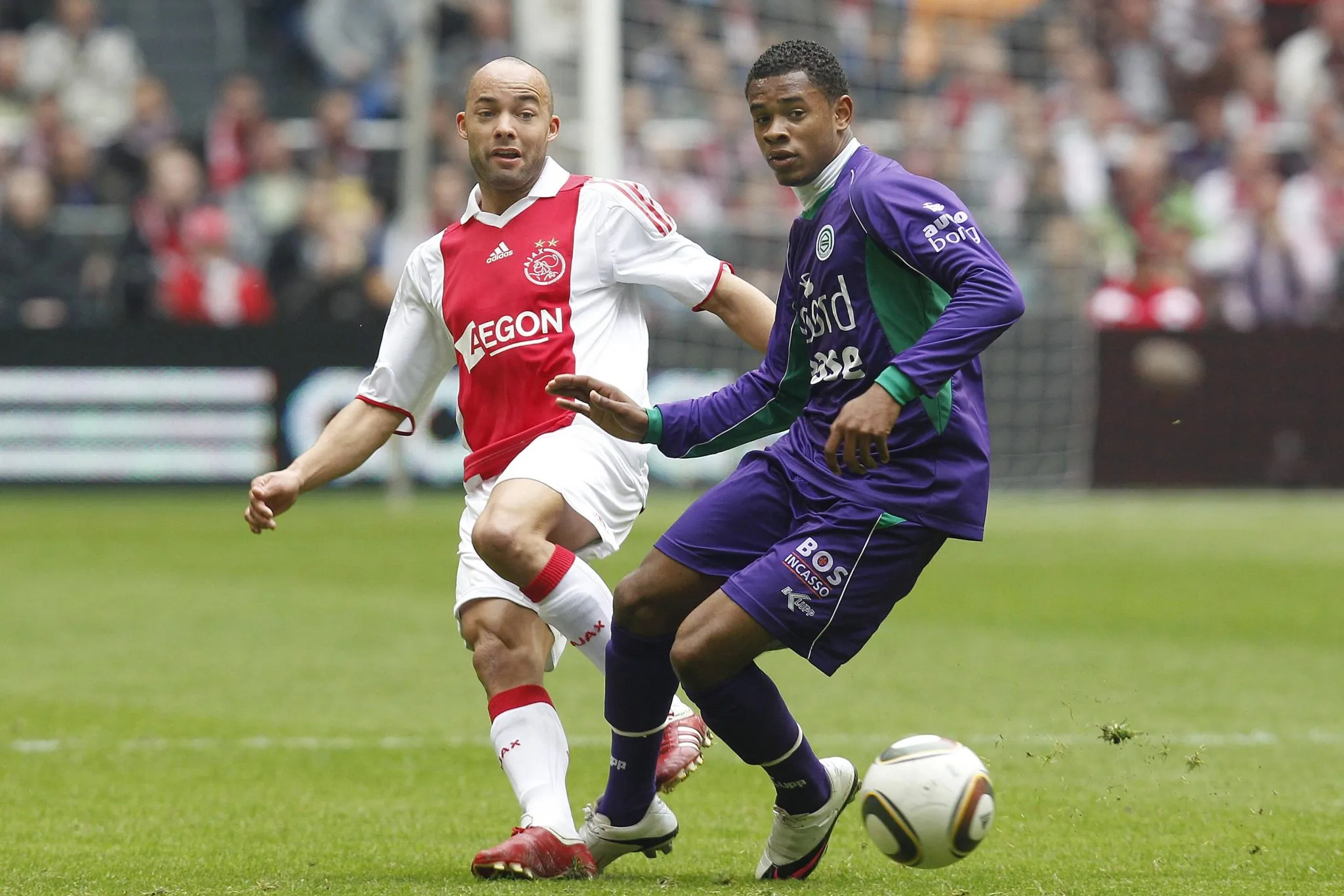 Leandro Bacuna durante a sua primeira passagem pelo FC Groningen (Foto: IMAGO / ANP)