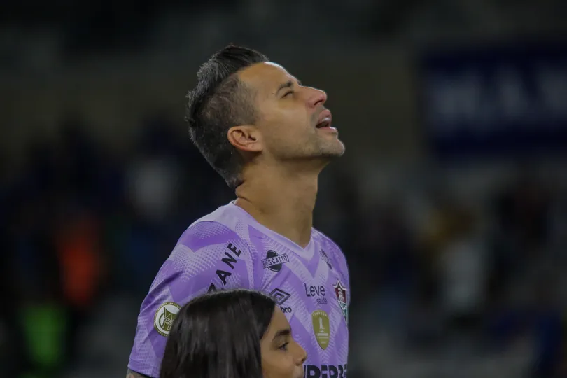 Muito querido pela torcida do Cruzeiro, F&aacute;bio foi aplaudido antes do jogo come&ccedil;ar