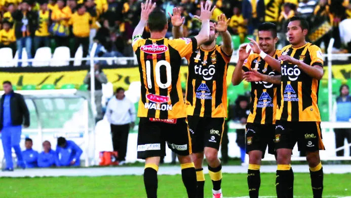Bol&iacute;var esteve perto, muito perto do t&iacute;tulo, mas o novo campe&atilde;o boliviano &eacute; o The Strongest