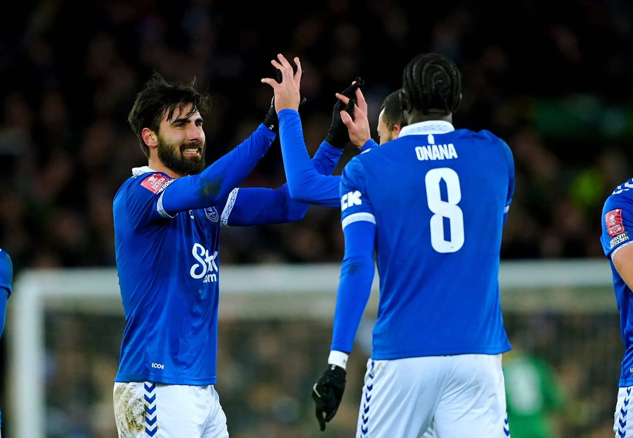 Gra&ccedil;as ao gola&ccedil;o de falta de Andr&eacute; Gomes, Everton bate o Crystal Palace e avan&ccedil;a na Copa da Inglaterra