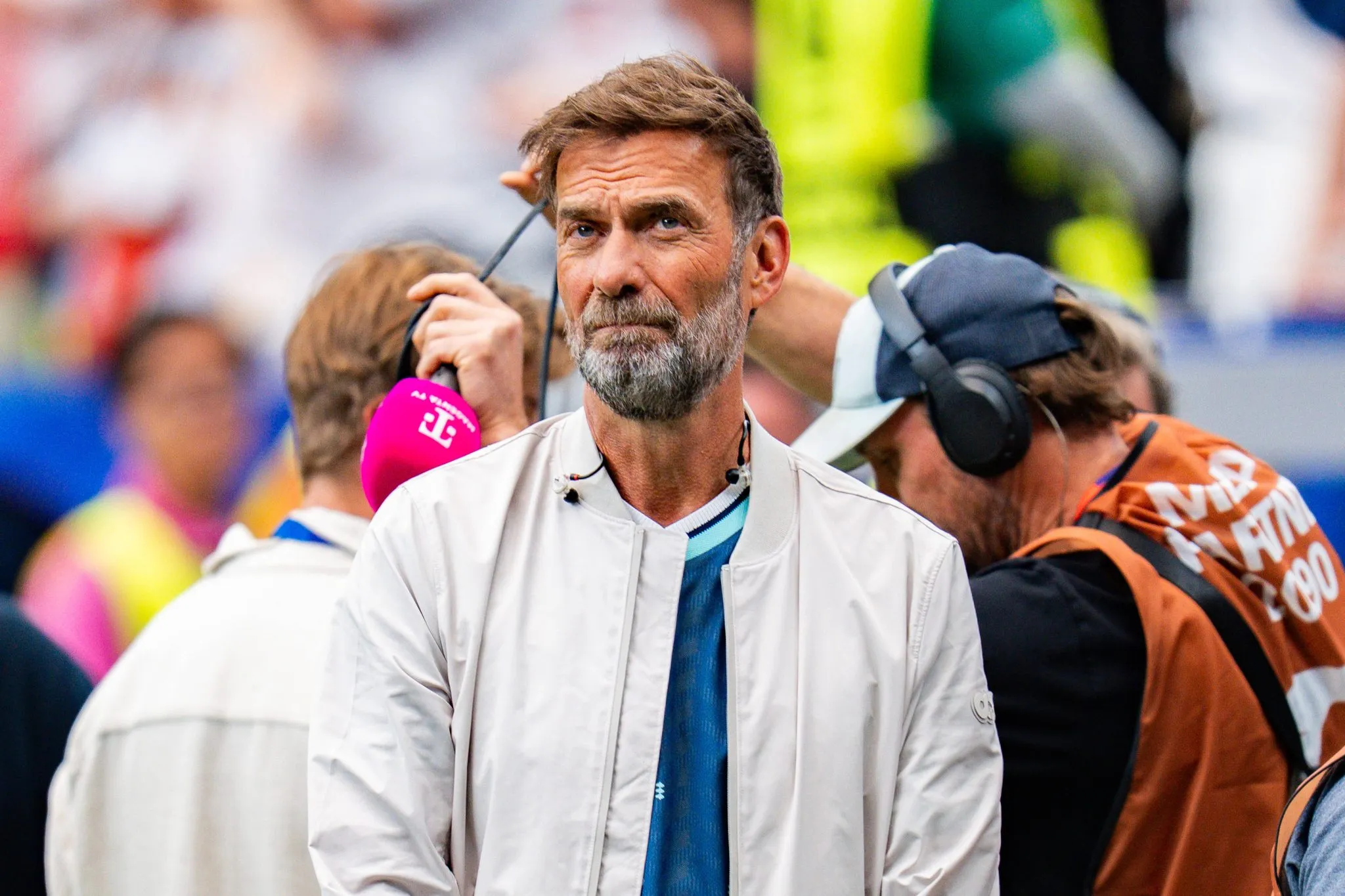 Klopp durante jogo da Alemanha na Copa do Mundo