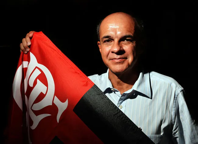 Eduardo Bandeira de Mello: promessa de renova&ccedil;&atilde;o no Flamengo. Mas acabou trazendo Luxemburgo de volta em uma das piores fases do time - e da carreira do treinador (Foto: Divulga&ccedil;&atilde;o)
