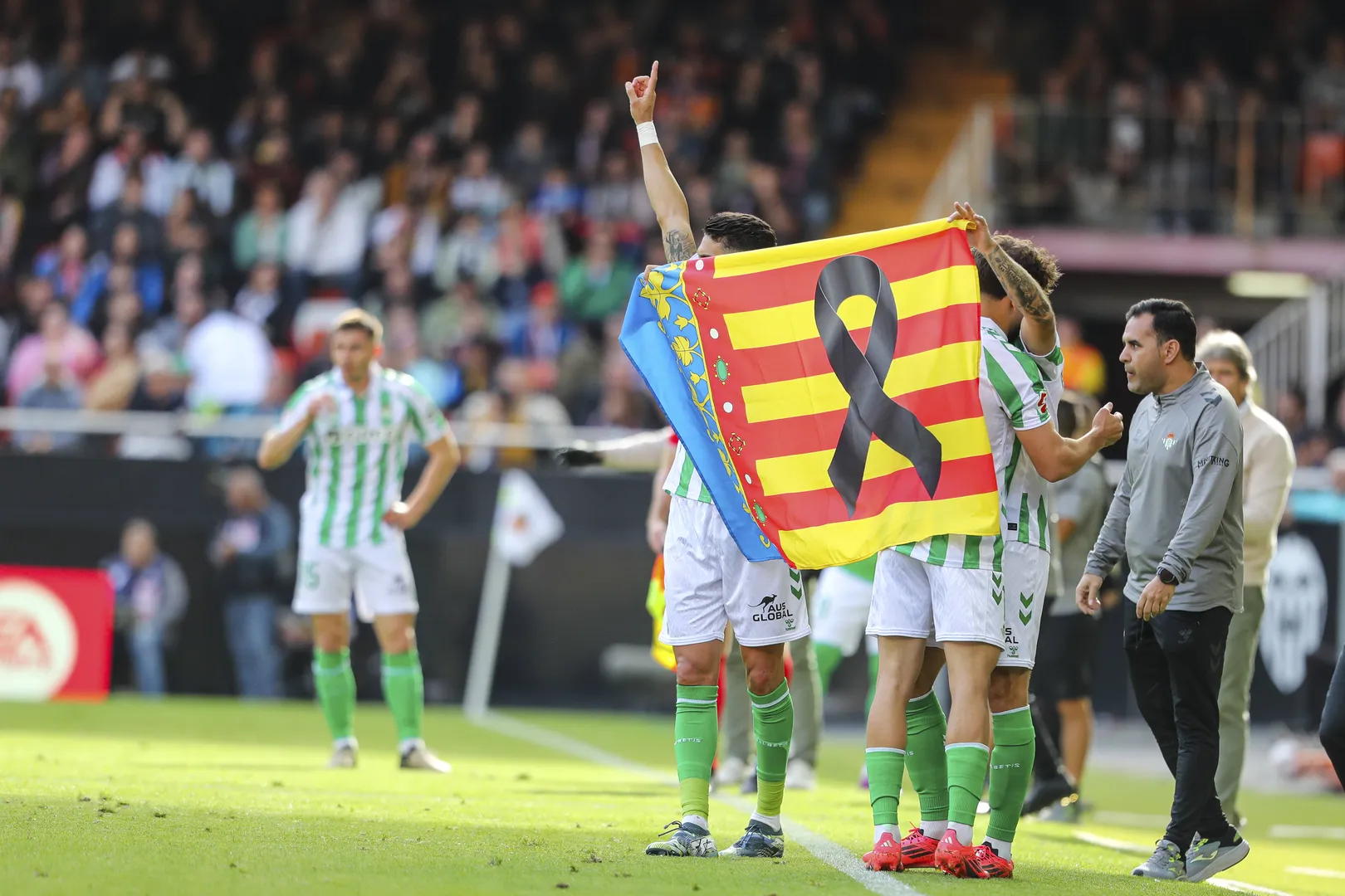 Jogadores do Valencia. Foto: Imago