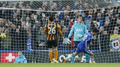 Quando o coletivo n&atilde;o vai bem, o Chelsea ainda pode contar com Hazard para desequilibrar