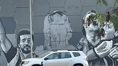 Por que torcedor s&iacute;mbolo do Atl&eacute;tico-MG foi removido de mural na Arena MRV?