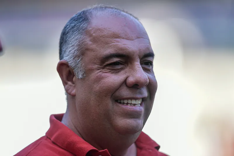 Marcos Braz, vice de futebol do Flamengo