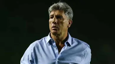 Renato n&atilde;o teve, com os rep&oacute;rteres, a mesma paci&ecirc;ncia que pede &agrave; torcida do Gr&ecirc;mio