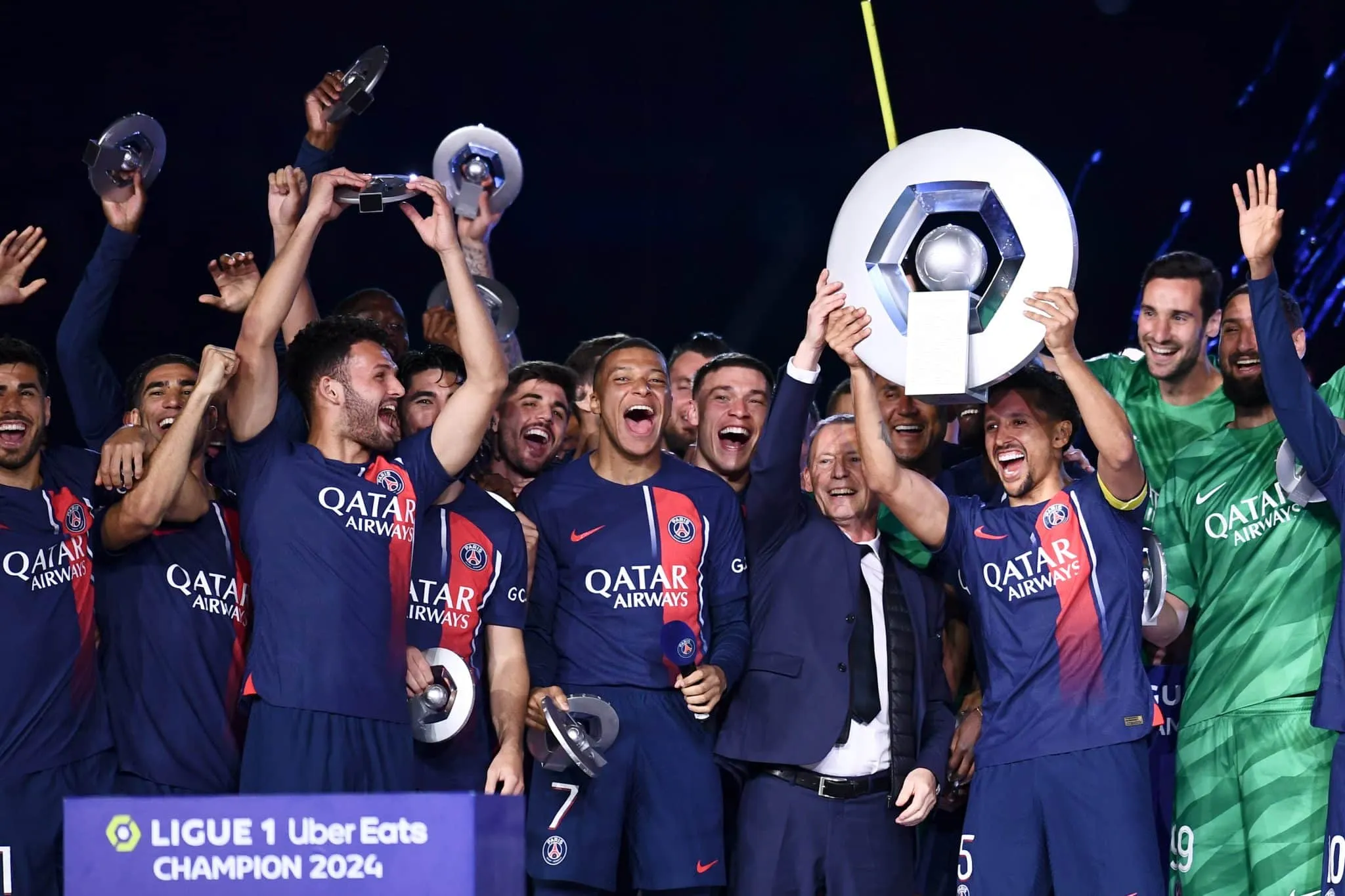 Quem s&atilde;o os maiores campe&otilde;es da Ligue 1?