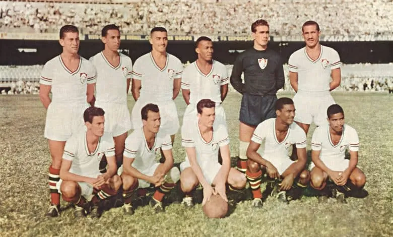 O time do Fluminense campe&atilde;o da Copa Rio de 1952