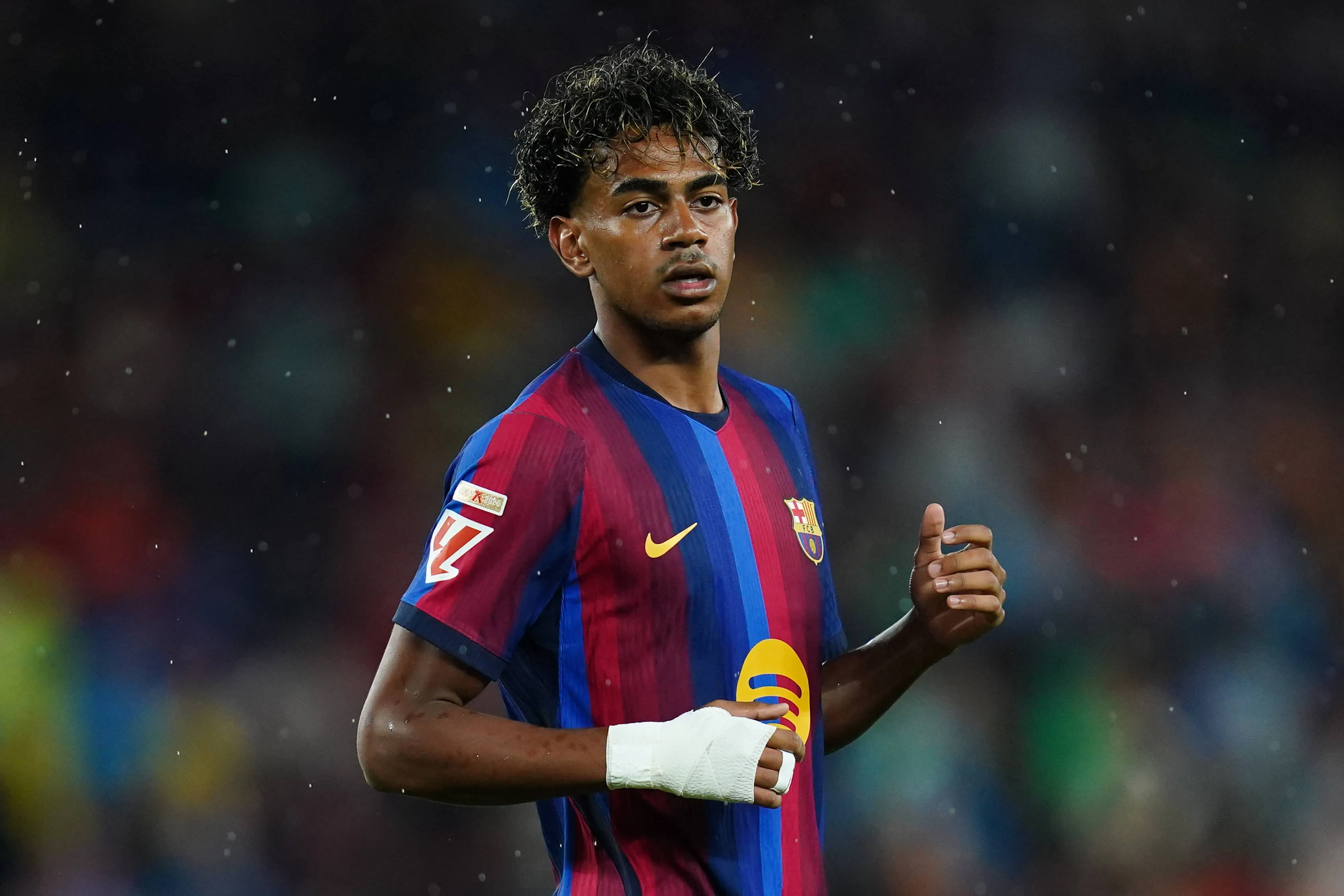 Yamal em a&ccedil;&atilde;o pelo Barcelona