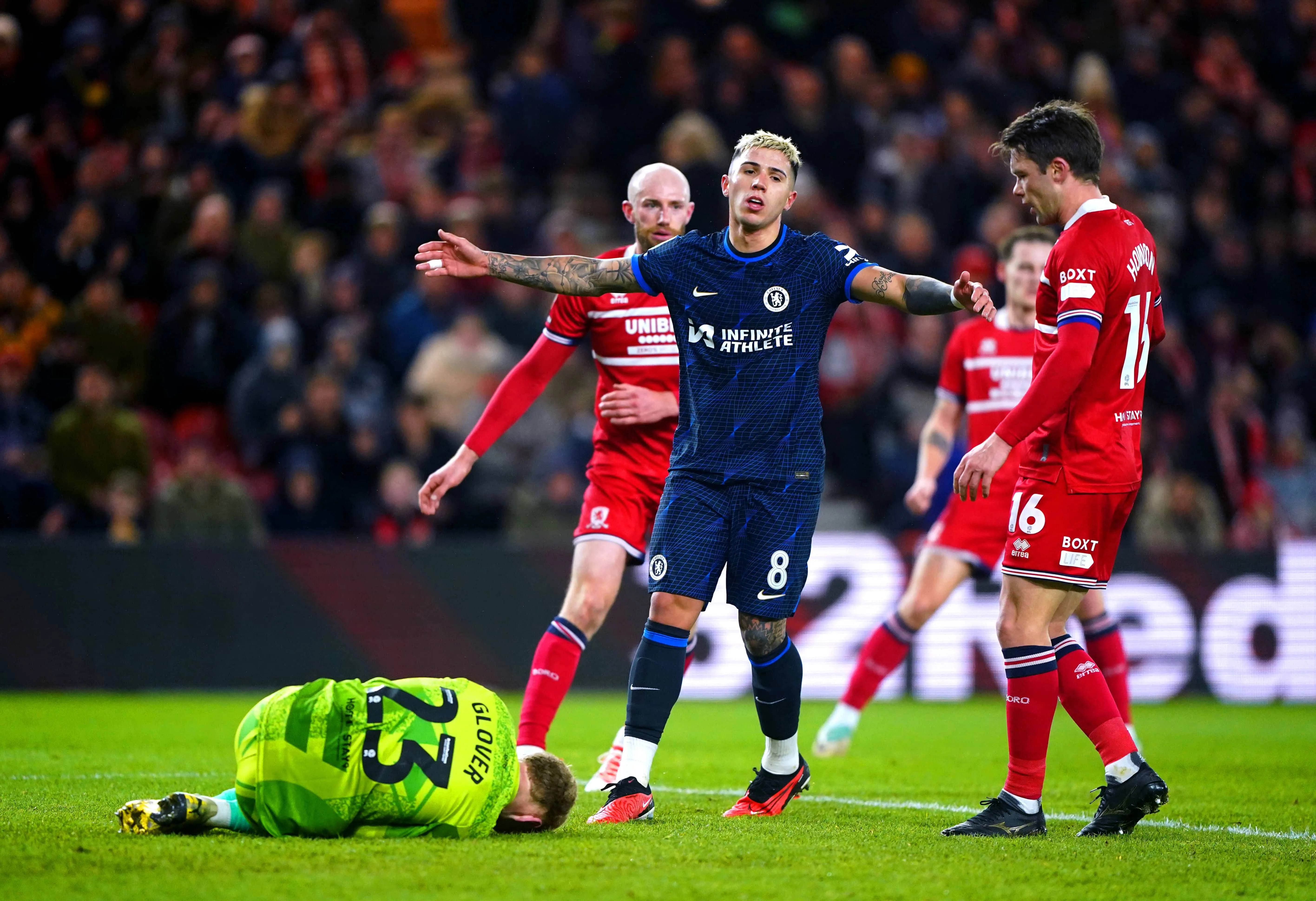 Desorganizado, ap&aacute;tico e arame liso: Chelsea larga atr&aacute;s contra o Middlesbrough na semifinal da Copa da Liga
