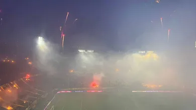 Elimina&ccedil;&atilde;o do Flamengo come&ccedil;ou na festa digna de Libertadores da torcida do Pe&ntilde;arol