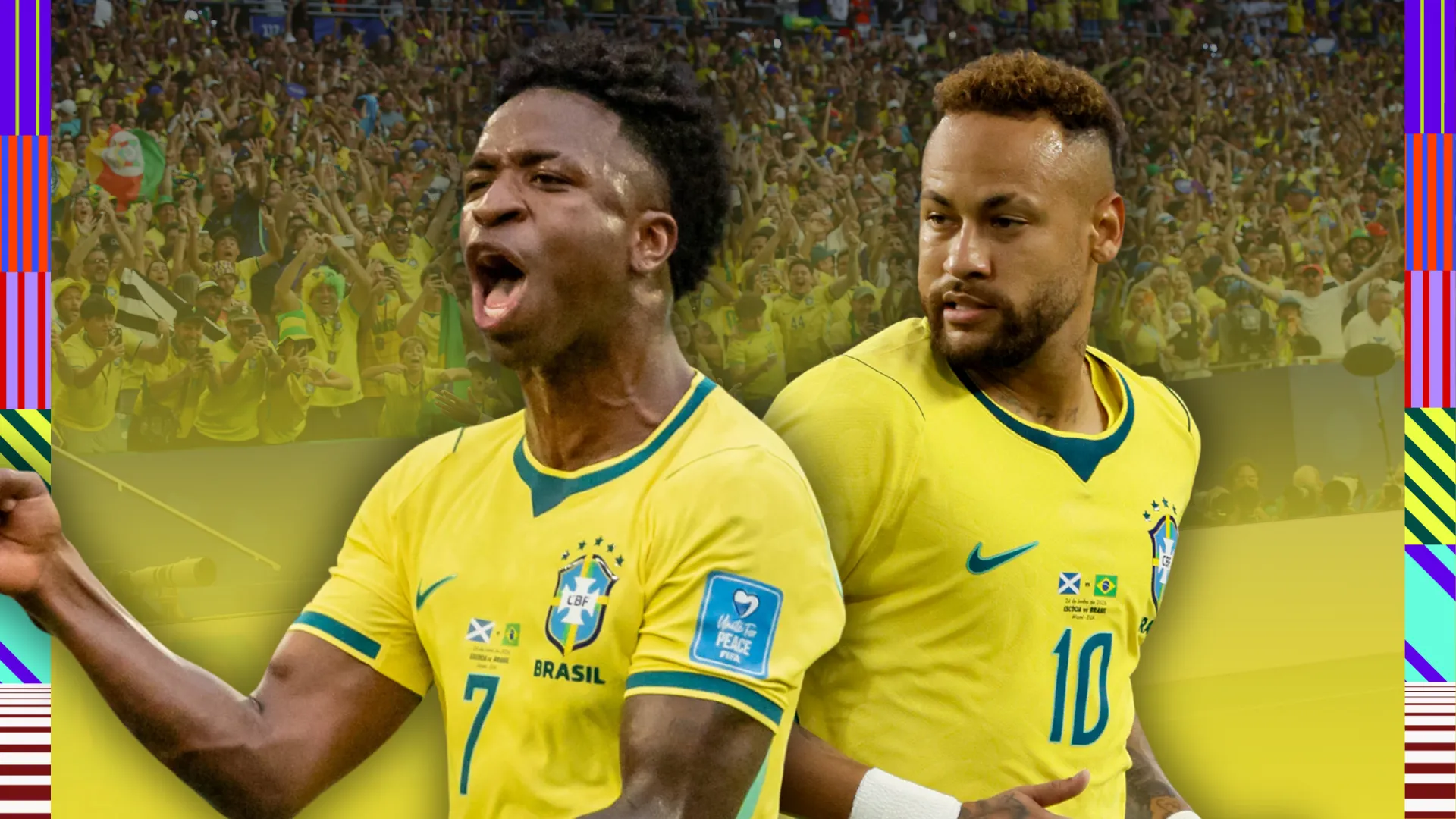 Vini Jr. brilha e Neymar volta: Veja as notas de Brasil 3 x 0 Esc&oacute;cia pela Copa do Mundo