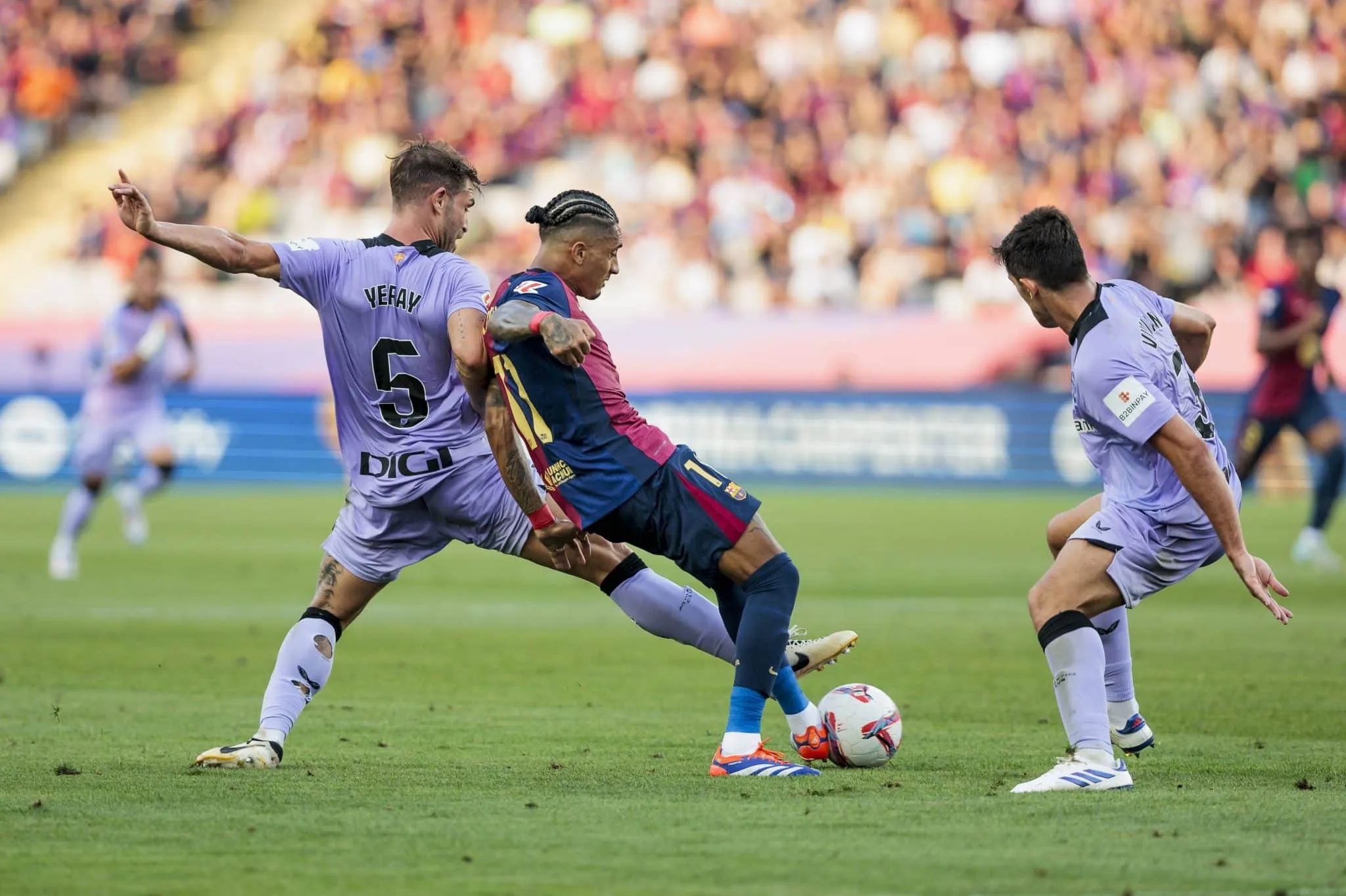 Gol de Raphinha foi &lsquo;cereja do bolo&rsquo; que faltou para o Barcelona na vit&oacute;ria sobre o Bilbao
