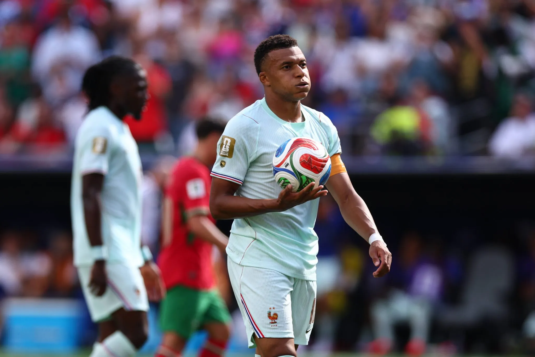 Mbapp&eacute; em Fran&ccedil;a x Marrocos