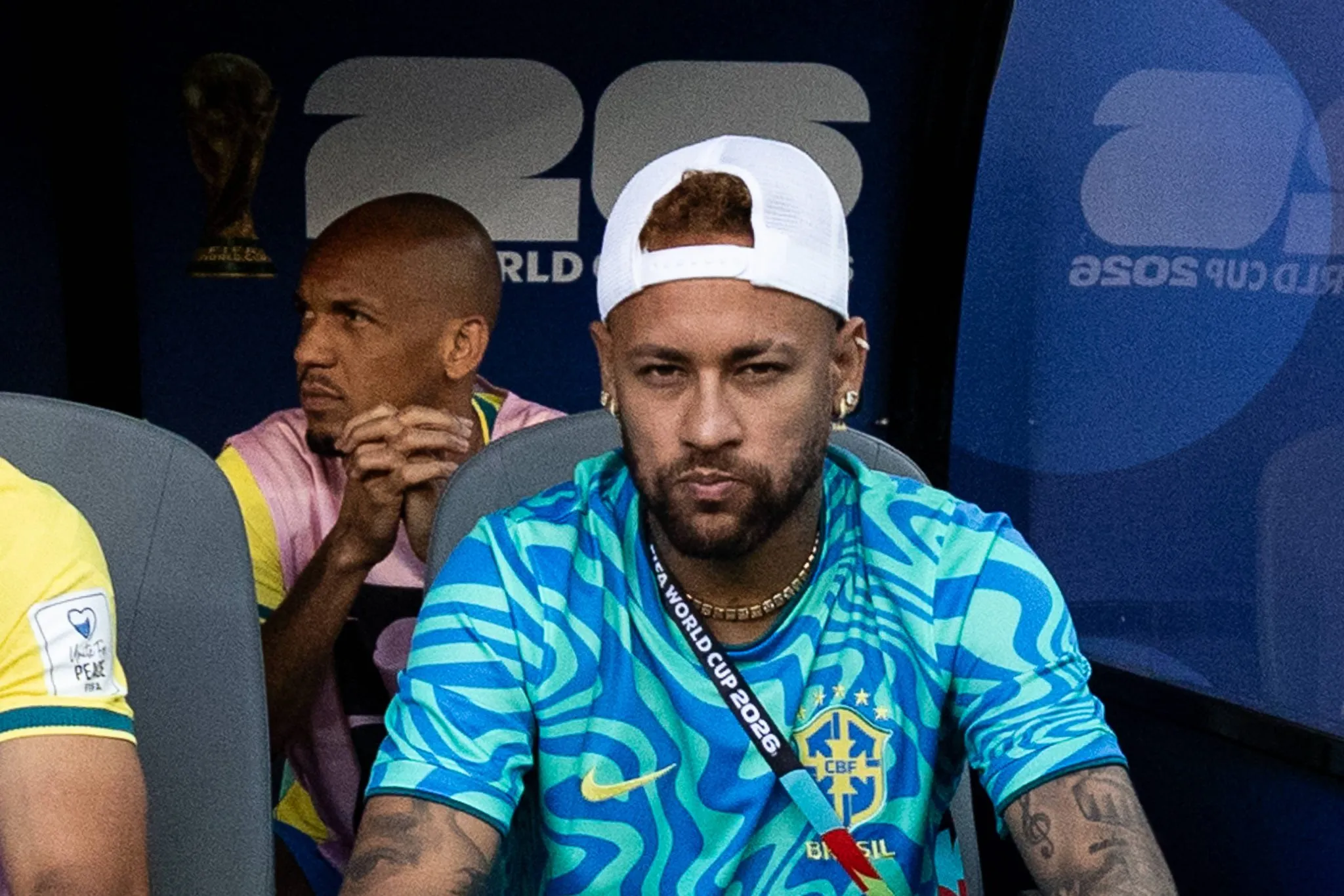 Neymar antes de jogo do Brasil na Copa do Mundo 2026