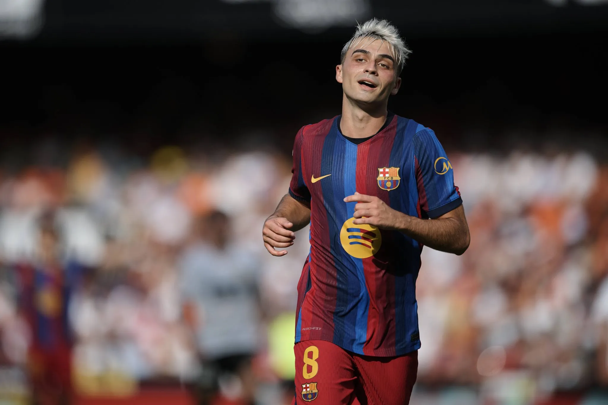 Pedri em a&ccedil;&atilde;o pelo Barcelona