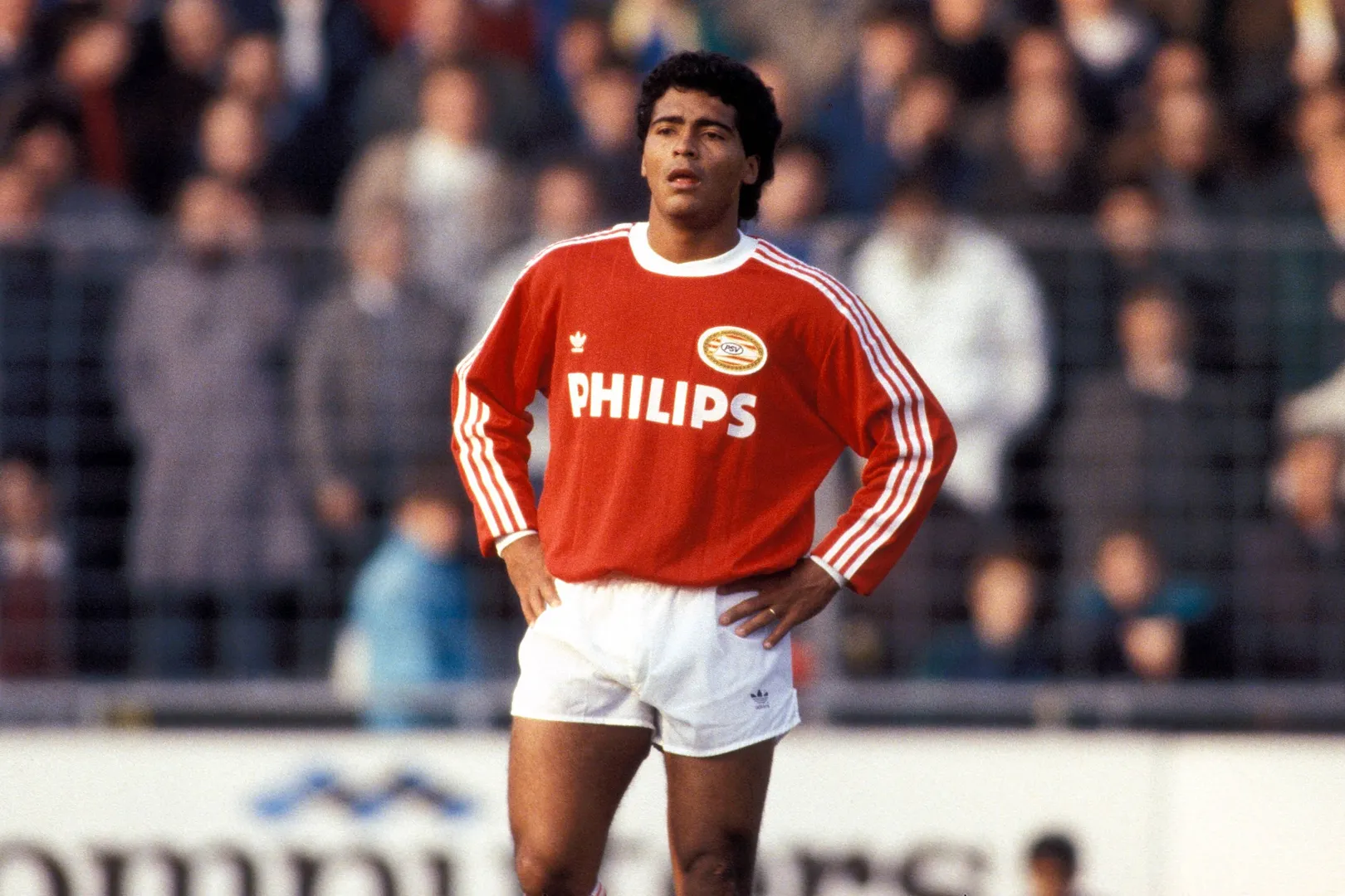 Rom&aacute;rio pelo PSV em 1989 (Foto: Imago)