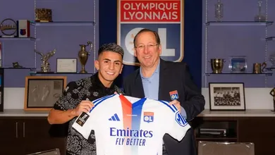 Lyon cutuca Cristiano Ronaldo em v&iacute;deo de an&uacute;ncio da contrata&ccedil;&atilde;o de Almada
