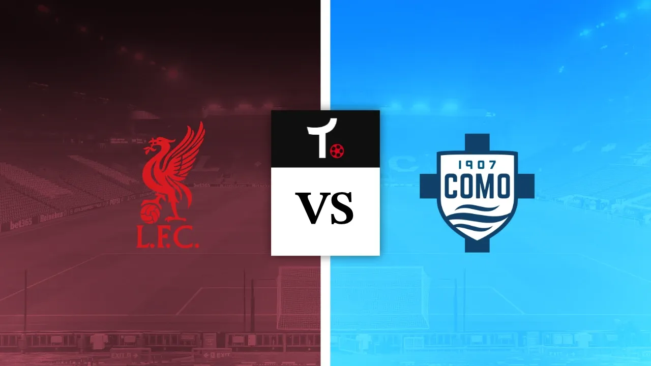Liverpool x Como Palpite &ndash; Dicas e not&iacute;cias (16/08)