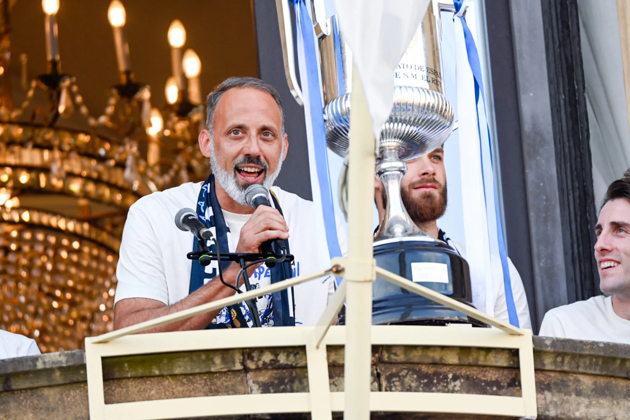 Com Matarazzo, Real Sociedad foi campe&atilde; da Copa do Rei (Foto: Imago/Europa Press)