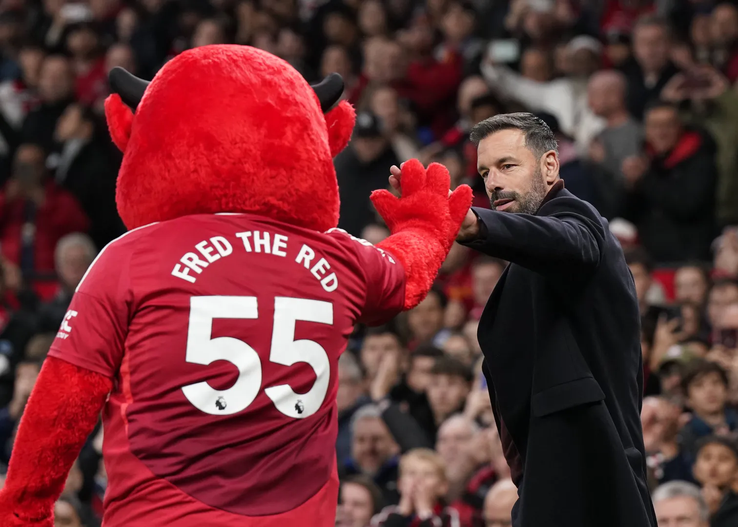 Ruud van Nistelrooy, treinador interino do Manchester United