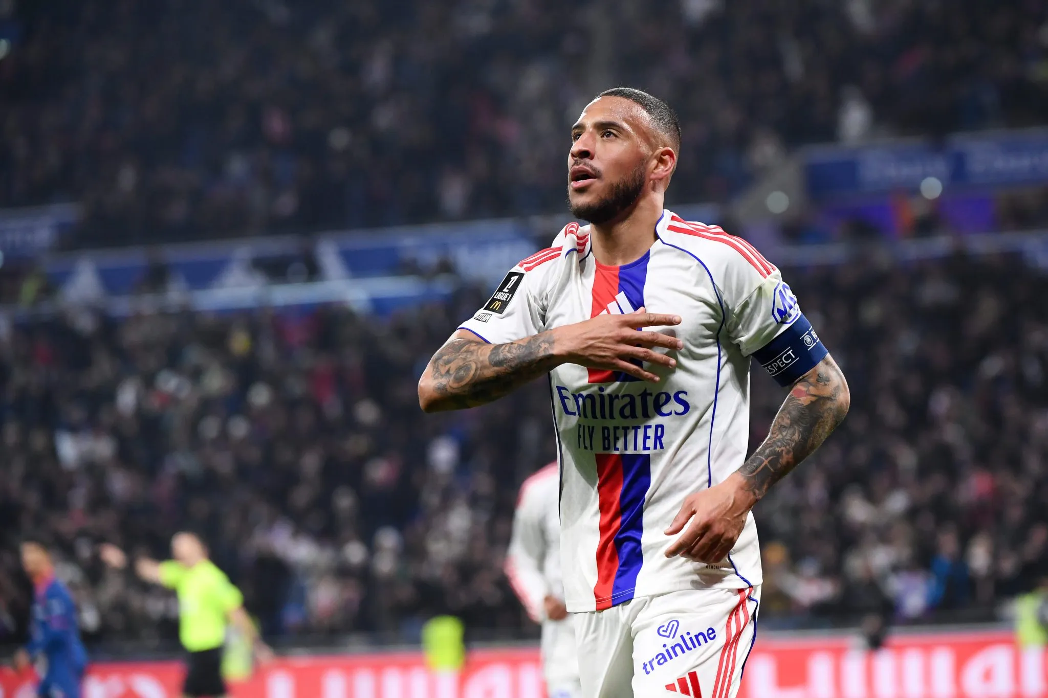 Tolisson comemora gol do Lyon