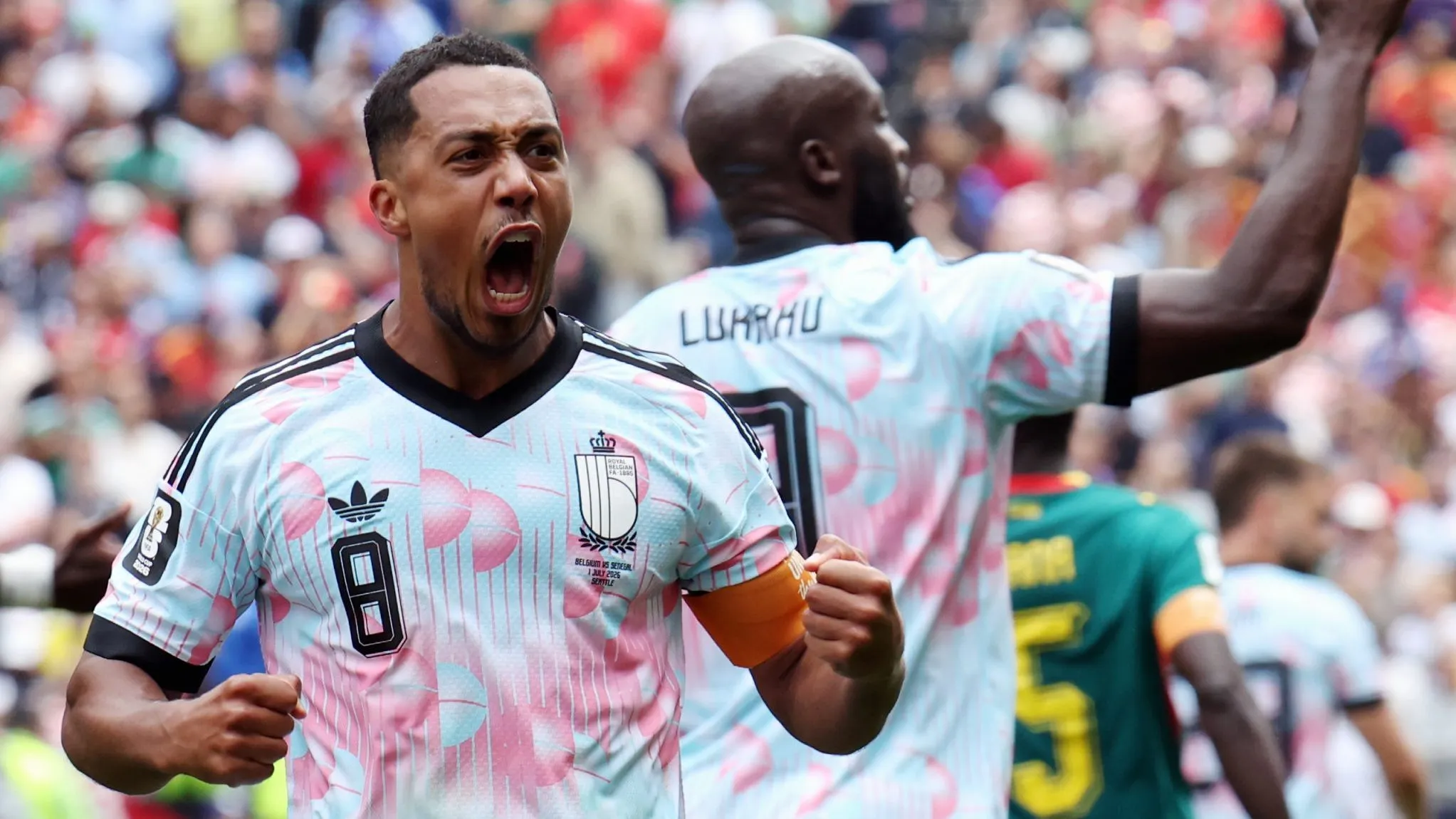 Tielemans foi autor de dois gols na virada belga sobre Senegal (Foto: Belga / Icon Sport)