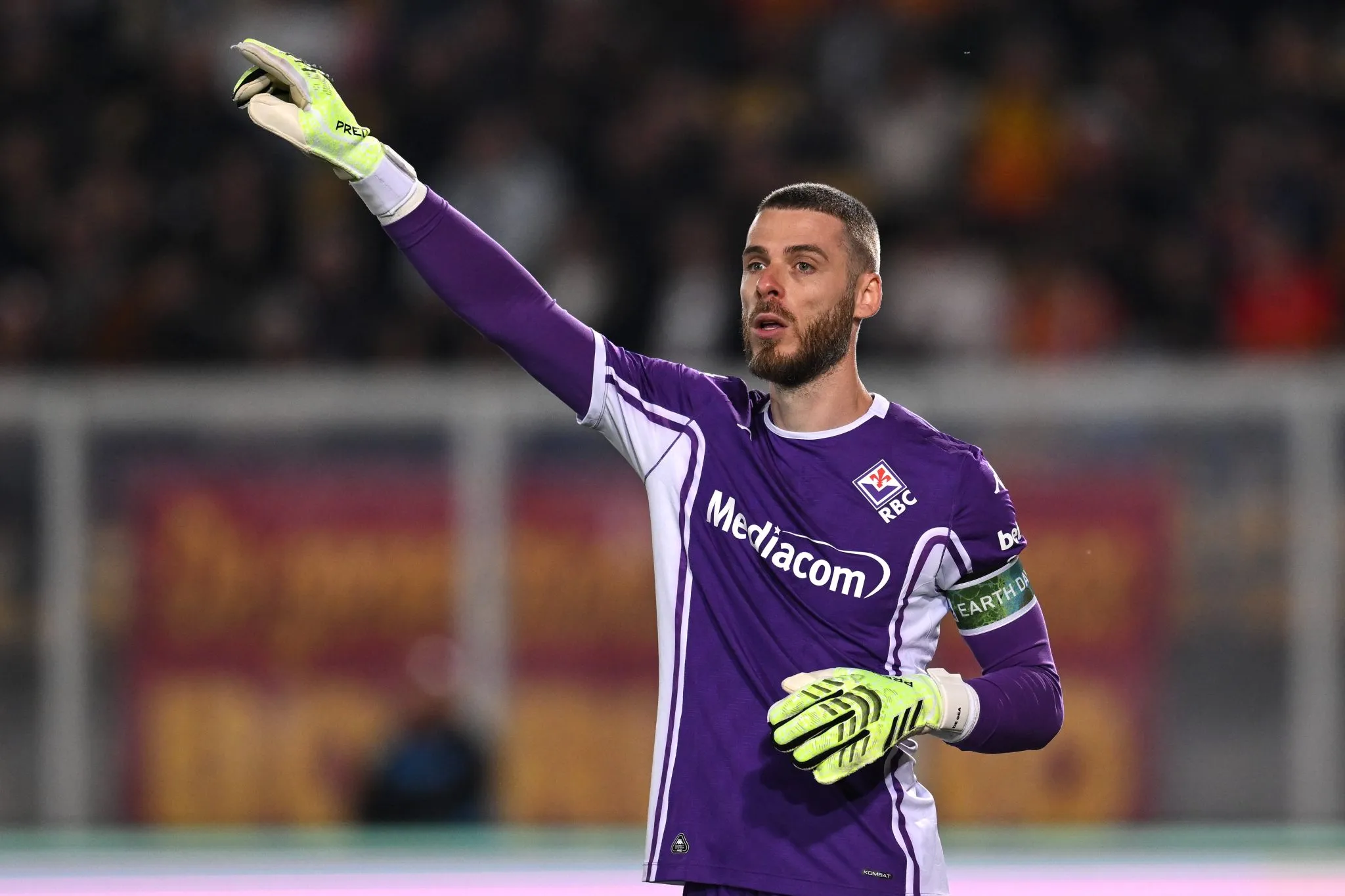 De Gea em a&ccedil;&atilde;o pela Fiorentina