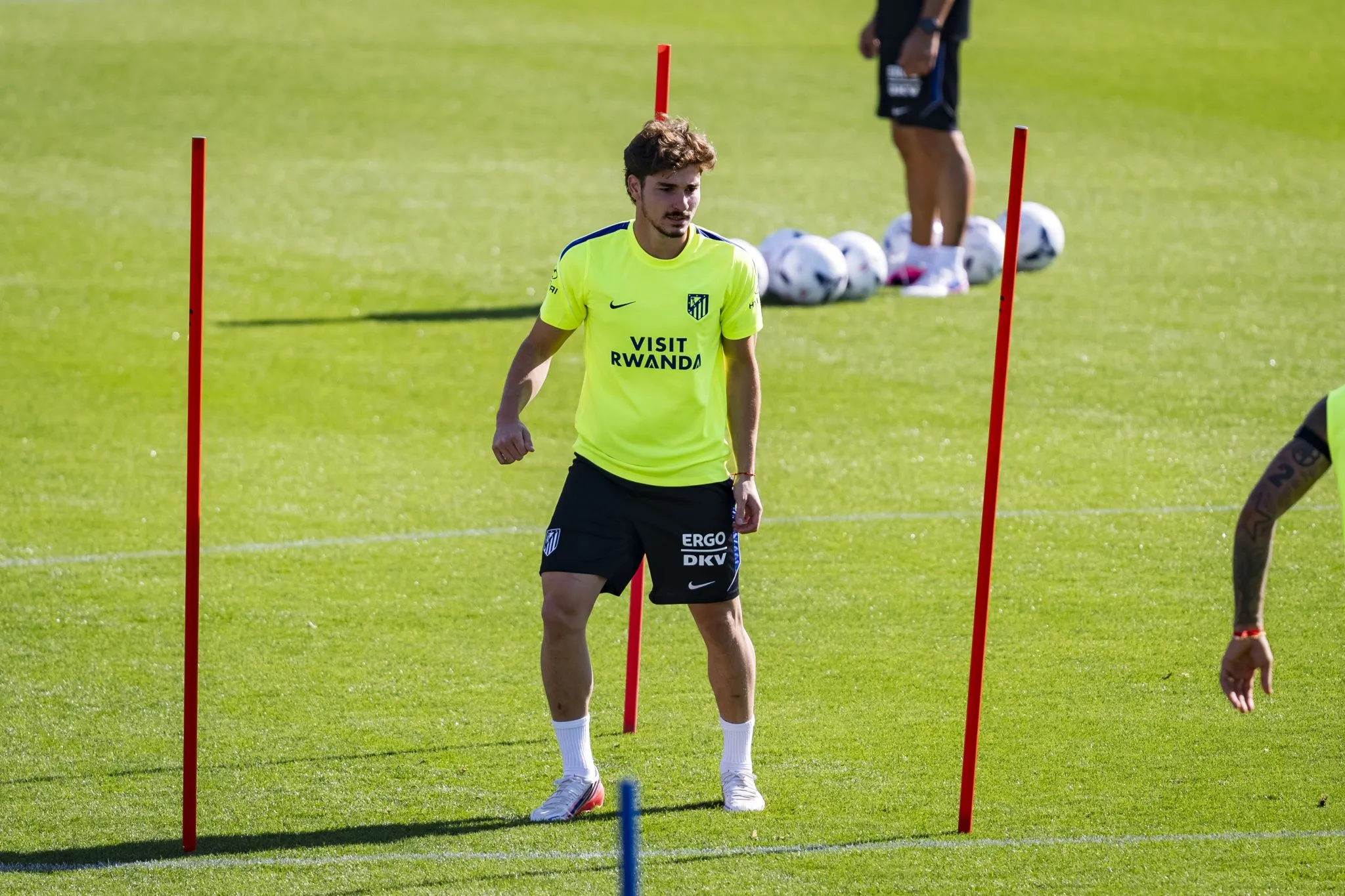 Julián Alvarez em treino com o Atlético de Madrid (Foto:
Zuma / Icon Sport)