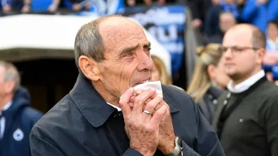 Torcida do Brugge levou seu maior &iacute;dolo &agrave;s lagrimas com um mosaico sensacional