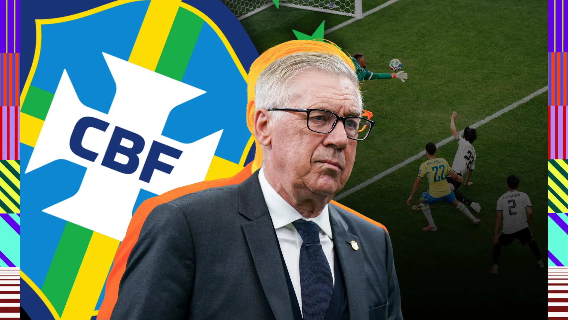 Brasil &eacute; neutralizado pelo Jap&atilde;o e exige Ancelotti camale&ocirc;nico e ousado para avan&ccedil;ar na Copa