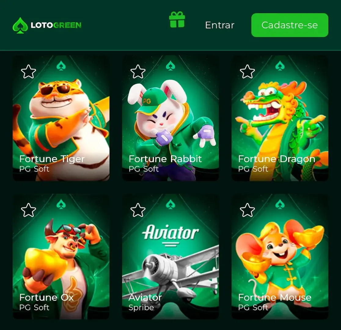 P&aacute;gina de cassino da Lotogreen &eacute; uma op&ccedil;&atilde;o &agrave; Claro Bet cassino